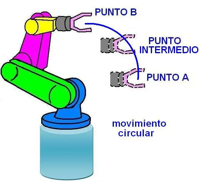 movimientos de un brazo robotico - Cómo mueven los robots sus brazos
