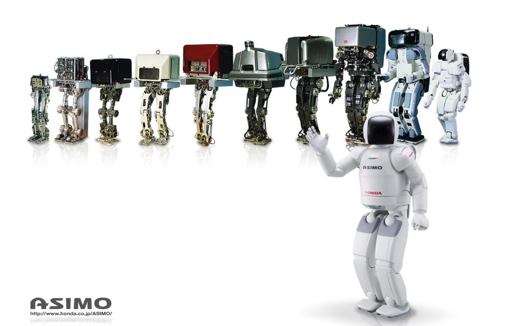 asimo robot evolution - How is the new ASIMO different from the old ASIMO