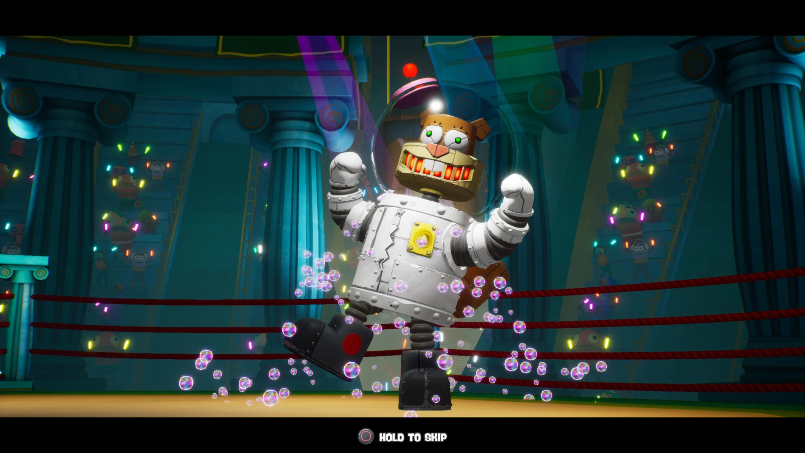 spongebob giant robot - How to defeat a sandy robot