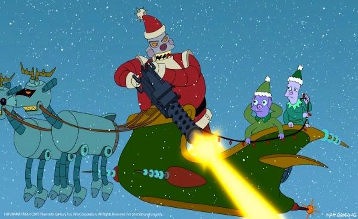 robot santa - Por qué Futurama Santa es malvado
