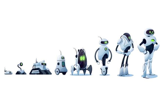Evolución Robótica PNG: Un Viaje a Través del Desarrollo Tecnológico - Qué es la robótica evolutiva evolucion robotica png - Qué es la robótica evolutiva
