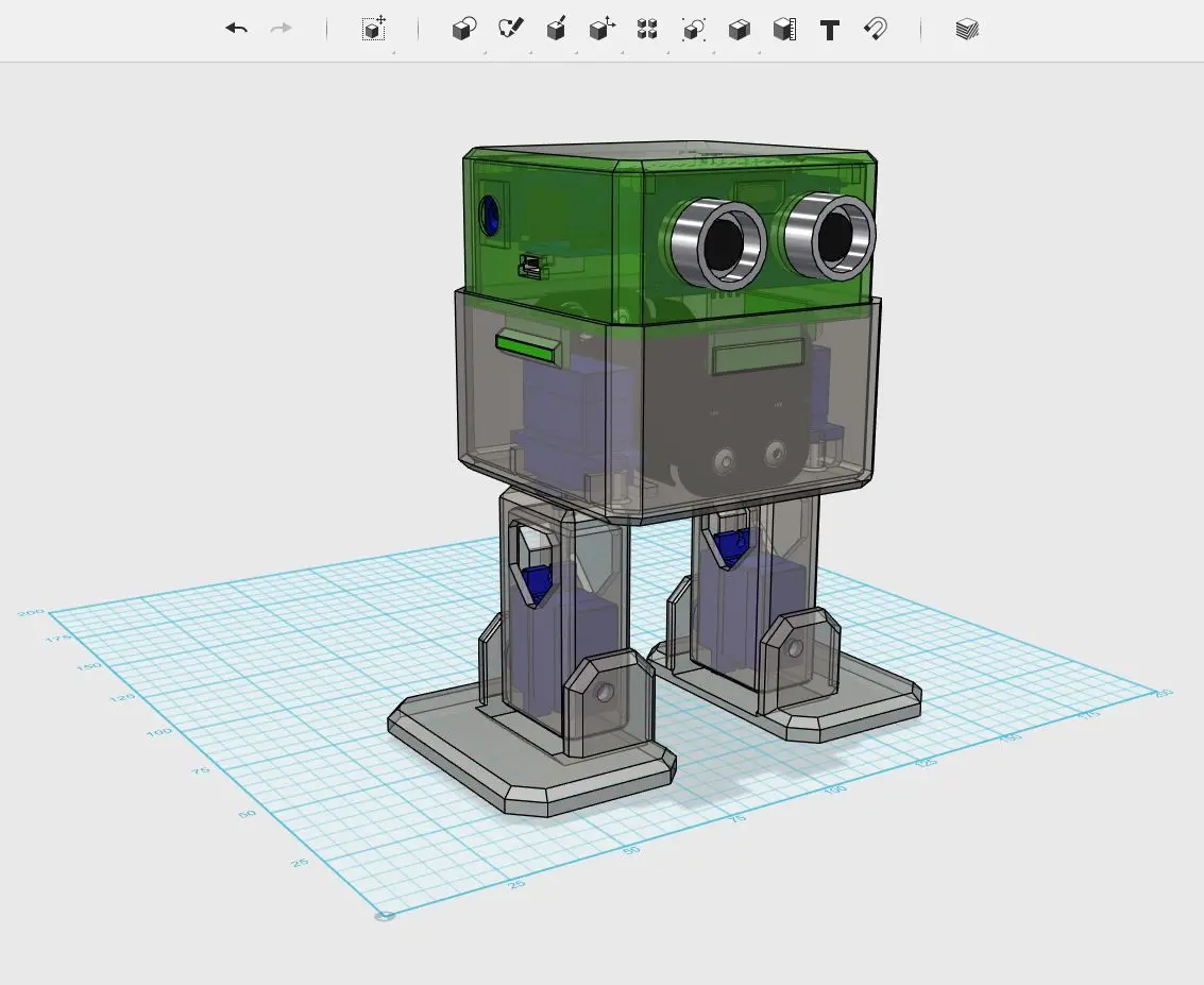 Robot Otto: Materiales y Construcción - Qué es Otto Blockly robot otto materiales - Qué es Otto Blockly