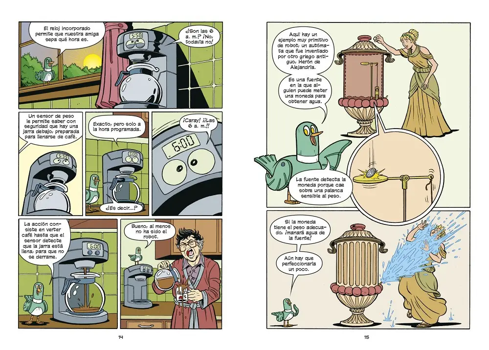 historietas de robots - Qué pasa en Emmy el robot
