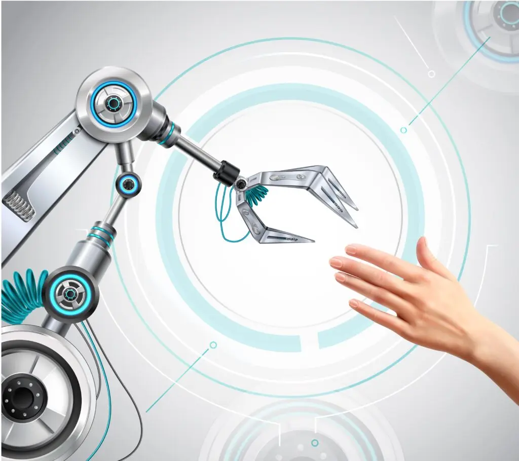 brazo robotico caracteristicas - Qué tipos de movimientos puede hacer un brazo robótico