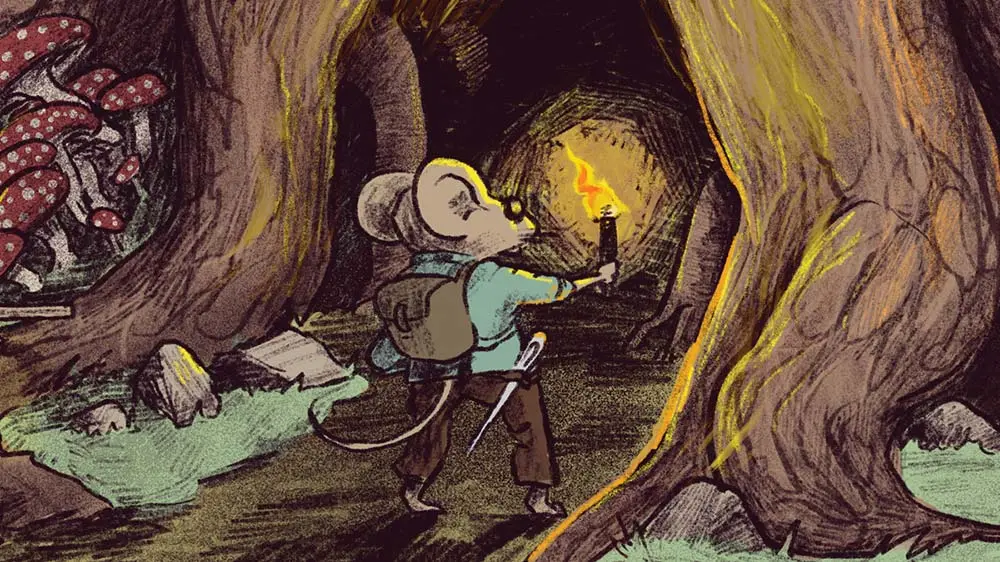 robot mouse game - What is the adventure game where you play as a mouse