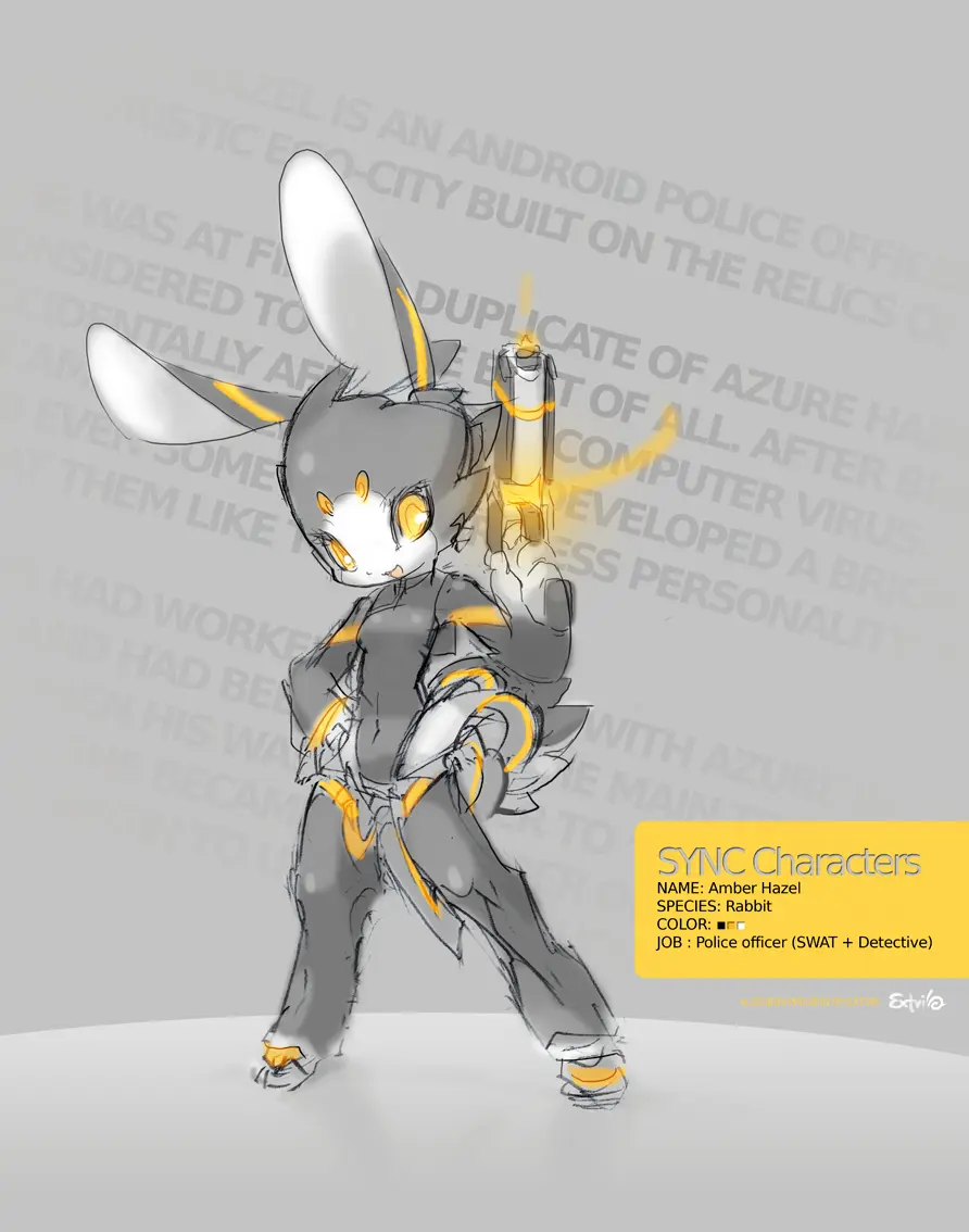 anime bunny boy robot - What is the bunny anime called